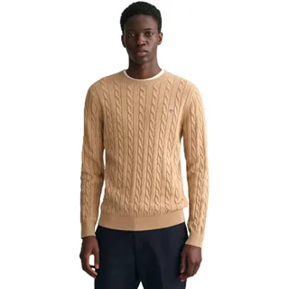 GANT Herren Cotton Cable C-Neck Pullover (1er Pack)