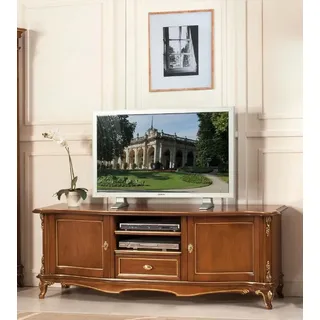 tv Sideboard rtv Wohnzimmer Design Regal Braun Holz Regale Lowboard Italien Neu - Braun
