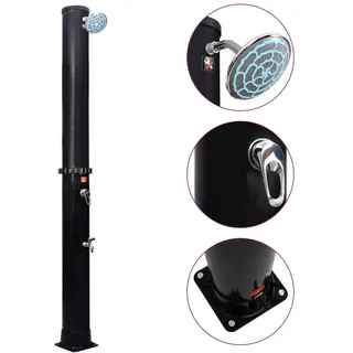 vidaXL Solardusche mit Duschkopf und Wasserhahn 40 l 92392