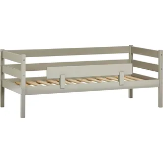 Jugendbett ECO Comfort 70 x 160 cm Kiefer massiv grau