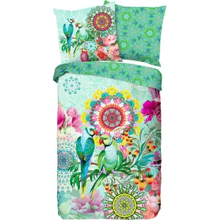 HIP CelinaTex Satin Wendebettwäsche Cilou bunt 200x200 cm + 80x80 cm