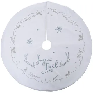 Atmosphera Createur d ́interieur Weihnachtsbaumrock mit Aufschrift , Textil , 90 cm , Dekoration, Weihnachtsdekoration, Christbäume & Zubehör