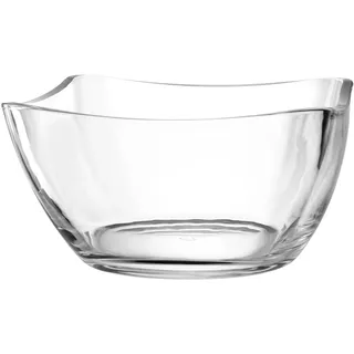LEONARDO Schale , Klar , Glas , 23x11.5x23 cm , Geschirr, Schalen & Schüsseln, Glasschalen