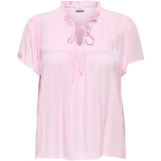 Jdy Kurzarmbluse JDYLIMA LIFE S/S TOP rosa 40