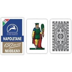 Modiano Blaue Napoletane Spielkarten zum 150. Jahrestag