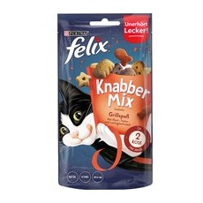 3x60g Grill Felix KnabberMix gustări pentru pisici