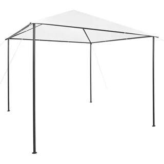 vidaXL Pavillon 3 x 3 m inkl. 4 Seitenteile Weiß