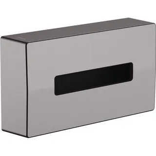 Hansgrohe AddStoris Kosmetiktuchbox Wandmontage, Brushed Black Chrome