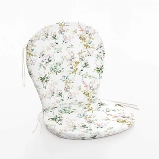 BELUM | Sitzkissen für den Außenbereich: Breite: 48 cm/Länge: 42 cm/Rückenlehne: Breite 48 cm/Länge : 48 cm Modell: 0120-247