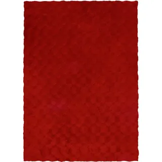 Kayoom Royal Glow 825 Hochflorteppich 200 x 290 cm Rot
