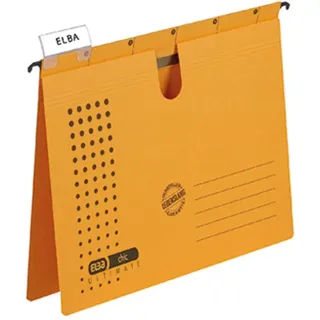 Elba chic für A4, aus Karton, gelb, 5er Pack