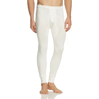 Susa Herren Thermounterwäsche - Angora Hose lang s8010060, Einfarbig, Gr. XX-Large, weiß (wollweiß s122)