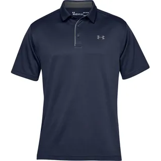 Under Armour Tech Poloshirt Herren 410 midnight navy/graphite/graphite S