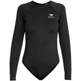 Roxy Essentials - Langärmliger Badeanzug für Frauen Schwarz