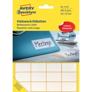 Avery Zweckform Avery Etiketten Vielzweck-Etiketten