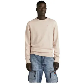 G-Star RAW Herren Premium Core Knitted Pullover, Beige (Whitebait D21931-D563-1603), S