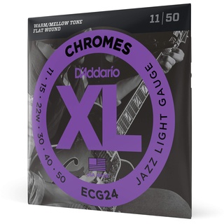 D'Addario ECG24 XL Chromes