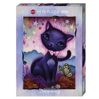 Heye Puzzle Black Kitty,dream.1000