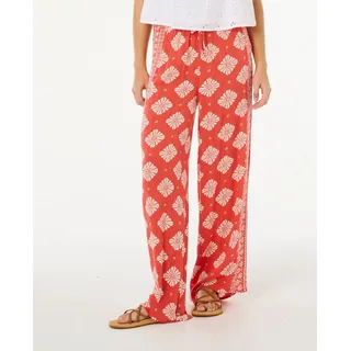 Rip Curl Ventura Wide Leg Hosen Rot M