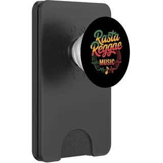 Rasta Reggae Music Jamaika Rastafari Roots Jamaican PopSockets PopWallet für MagSafe