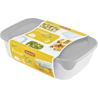Sets von Dosierbehältern, 0,5l + 1,0l + 2,0l, mischbar in verschiedenen Farben