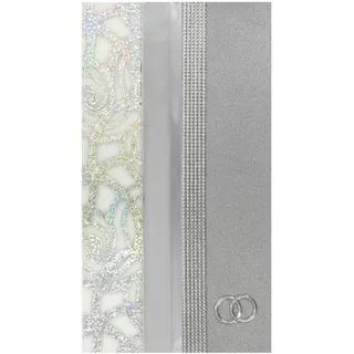 Pracht Creatives Hobby Wachsplatten Mix grau/silber 3 halbe Wachsstreifen 200 x 50 x 0,5 mm