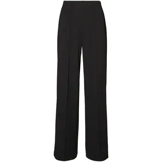 Vero Moda Becky Wide Pull On Hosen Schwarz S 30