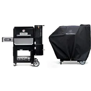 Masterbuilt MB20042221 Gravity Series 800 + Masterbuilt MB20080221 All Weather, Rip-Proof, UV Proof Cover