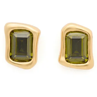 Kate Spade New York MOLTEN GLASS OHRRING Grün/Gold