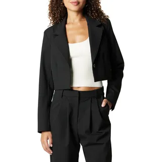 The Drop Reims Cropped Blazer, Schwarz, M