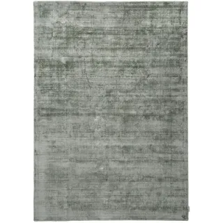 Tom Tailor Shine uni Handwebteppich 250 x 350 cm Grün