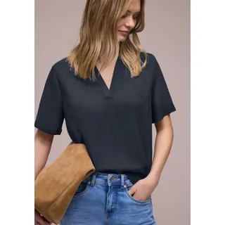 STREET ONE Schlupfbluse shadowed navy 40