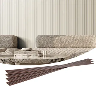 Vevor Akustikpaneele Mattweiß 8 St. 245,0 x 16,6 x 0,9 cm