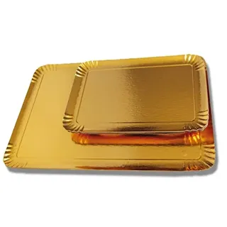 faistongateau 25 Tabletts für Catering Gold – Tablett 19 x 28 cm