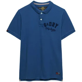Superdry Vintage Athletic Polo", Herren, Gr. XXL, blau, Obermaterial: 100% Baumwolle, CO., Shirts Poloshirt