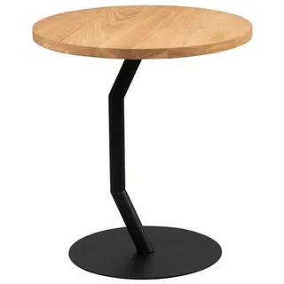 M2 Kollektion Beistelltisch Tim 2 in braun, H/D=50/45cm