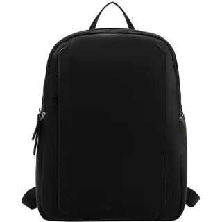 Rucksack TAMARIS "Rucksack TAS Kimi", Damen, Gr. B/H/T: 35cm x 39cm x 13cm, schwarz (schwarz 100), Obermaterial: 60% Polyurethan PU. 40% Polyester PES., Rucksäcke Rucksack