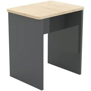 VCM Sitzhocker Würfel 40 x 45 x 30 cm Braun
