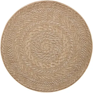 Northrugs Teppich »Almendro«, Ø:160cm, braun),