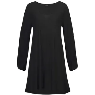 LASCANA Longshirt Shirtkleid Schwarz 32/34