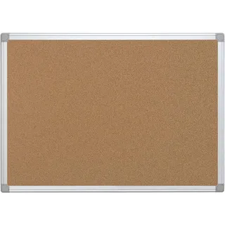 Q-Connect 926366 Pinnwand Wandtattoo Rahmen Aluminium 60 x 45 cm schwarz