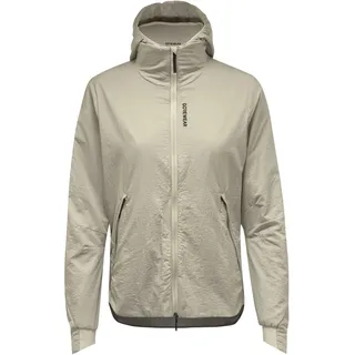 GOREWEAR Damen Concurve Windstopper® Isolierte Kapuzenjacke Jacke, Tech Beige, L EU