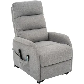 Livetastic Relaxsessel , Grau , Metall, Textil , 68x100x94 cm , Massagefunktion , Wohnzimmer, Sessel, Relaxsessel