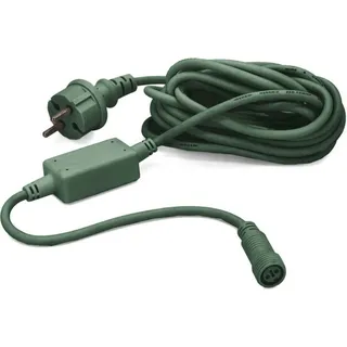 Hellum LED-Lichterkette Netzteil 5 m Grün