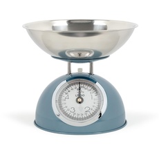 Bild Mechanische küchenwaage 5kg - 20g blau - dom443b