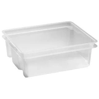 ALLIBERT Keter Crownest Box 17 l, Transparent, 43 X 36 X 14.5 cm