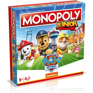 Winning Moves Monopoly Junior Paw Patrol