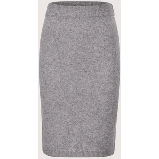 MADELEINE Sommerrock »Strickrock Eleganter Rock mit Kaschmir«, silberfarben