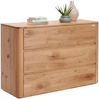 Valnatura Sideboard , Eichefarben , Holz , Wildeiche , massiv , 3 Schubladen , 120x82x42 cm , Beimöbel erhältlich, in verschiedenen Holzarten erhältlich , Holzmöbel, Kommoden Holz, Sideboards Holz