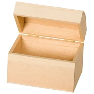 Artemio VICB03 Holztruhe, mittelgroß, Beige, 14 x 10 x 11 cm